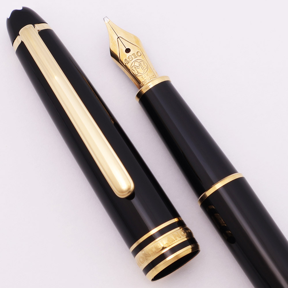 Montblanc Meisterstuck たぶん144 黒 Amazon.com : Montblanc Meisterstuck Classique Fountain Pen